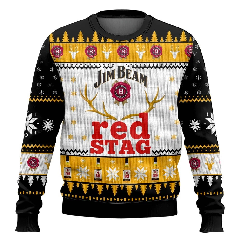 Jim Beam Christmas Ugly Sweater