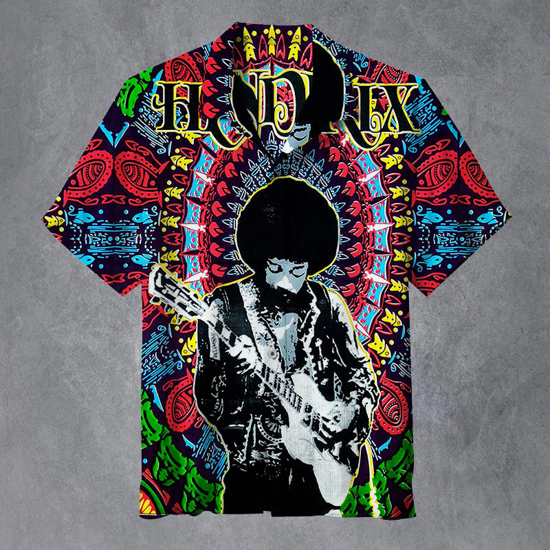 Jimi Hendrix | Unisex Hawaiian Shirt