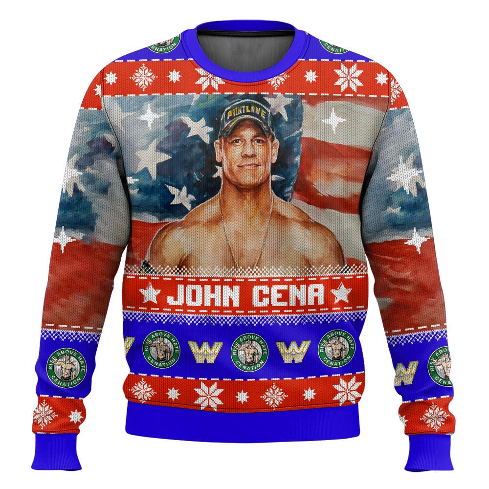 John Cena WWE Ugly Sweater