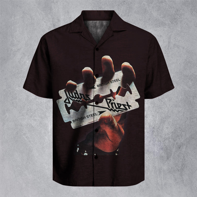 Judas Priest - British Steel Unisex Hawaiian Shirt