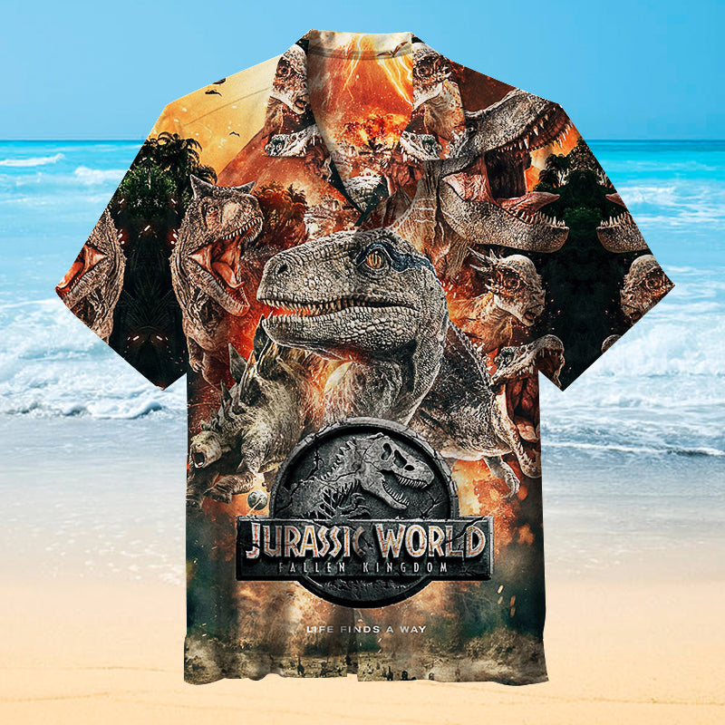 Jurassic World Fallen Kingdom|Universal Hawaiian Shirt