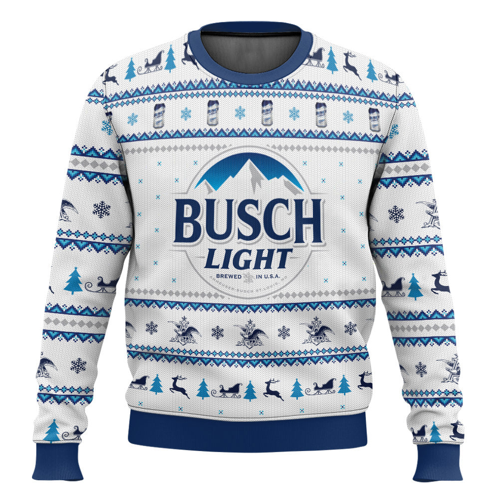Just Busch Light Ugly Sweater
