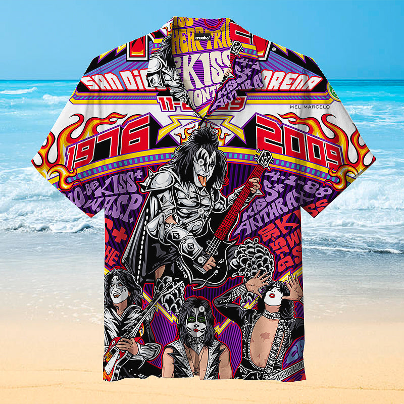 KISS|Universal Hawaiian Shirt