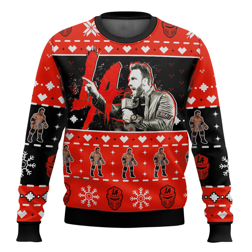La Knight WWE Ugly Sweater