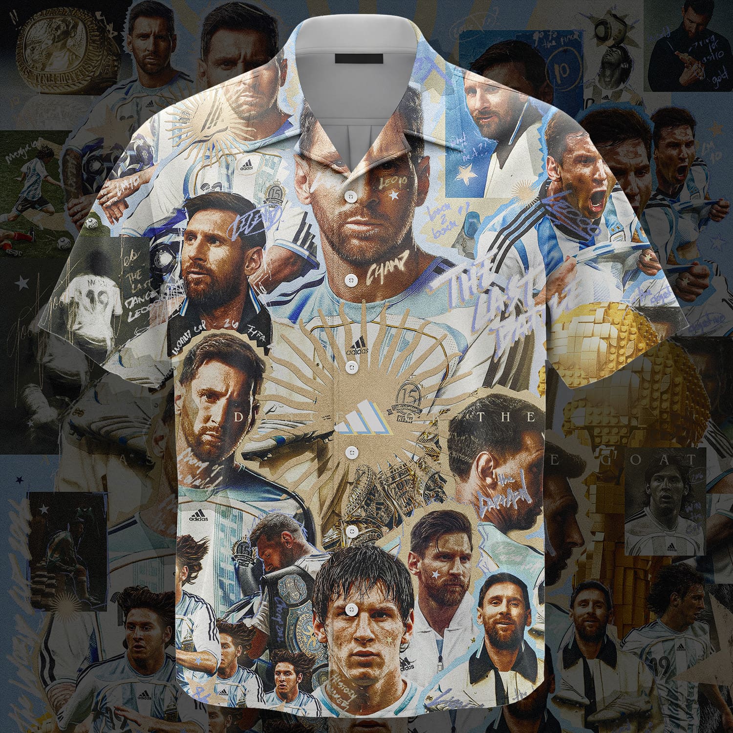 Leo Messi-2 Unisex Hawaiian Shirt