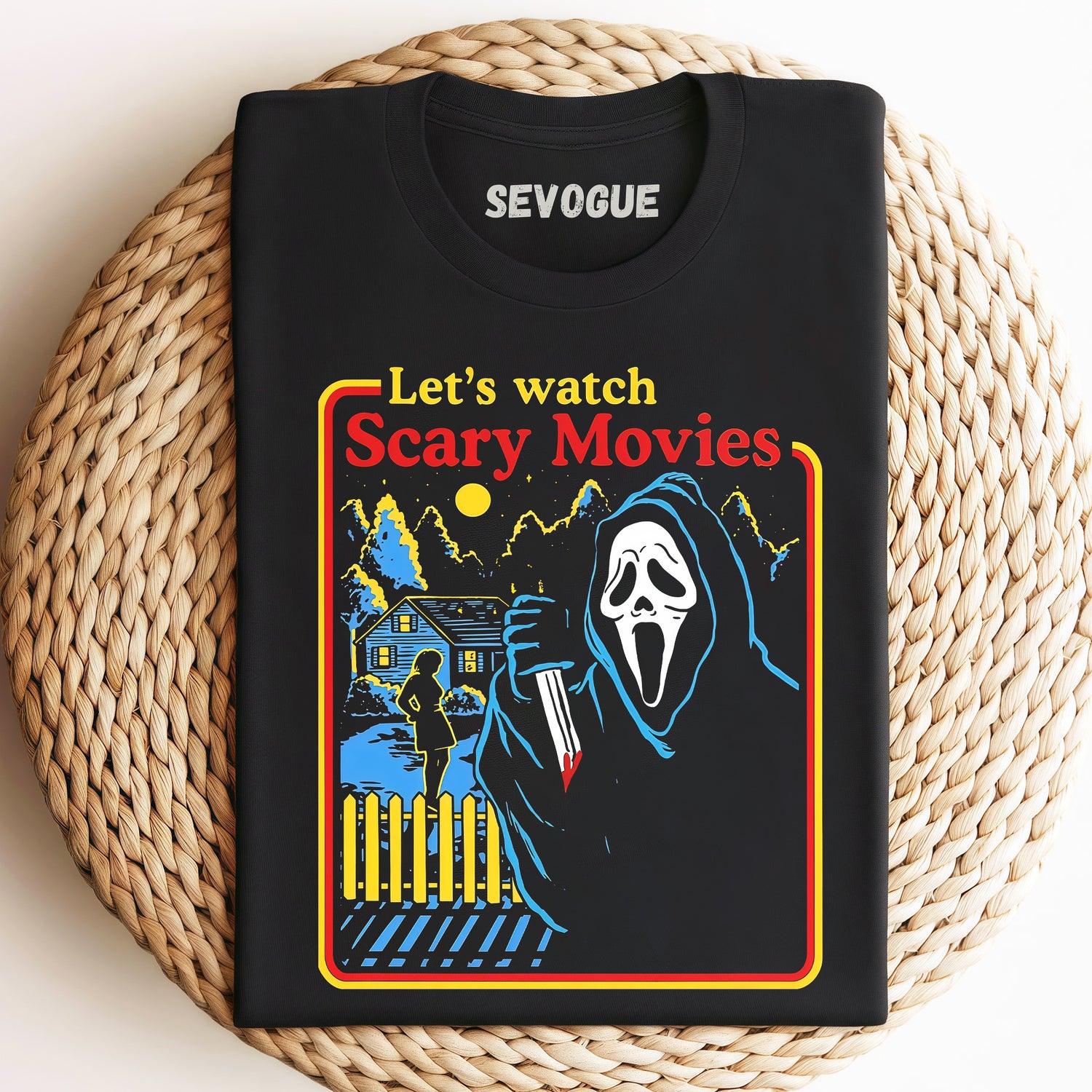 Let's Watch Scary Movies Unisex Tee, Sweatshirt & Hoodi