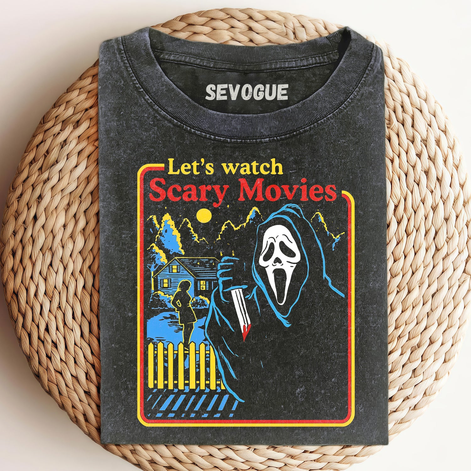 Let's Watch Scary Movies Unisex Tee, Sweatshirt & Hoodi