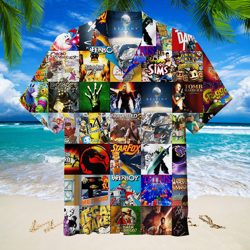 Let's play games together | Unisex Hawaiian Shirt