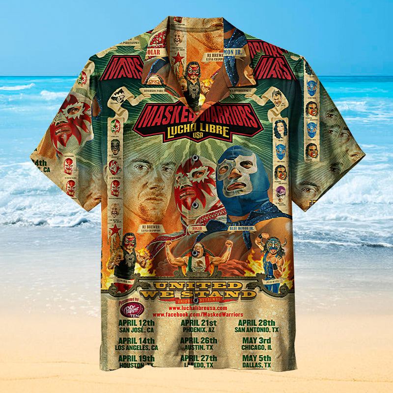 Lucha Libre USA Universal Hawaiian Shirt