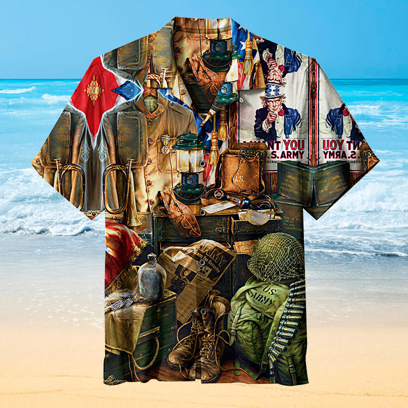 MEN OF HONOR Unisex Hawaiian Shirt
