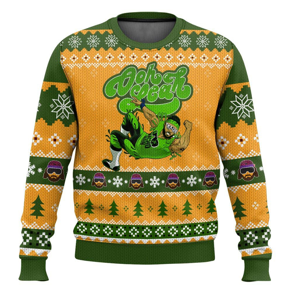 Macho Man Oooh Yeah WWE Ugly Sweater