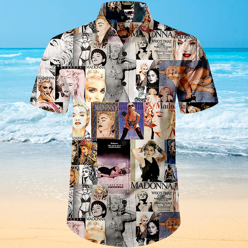 Madonna Universal Hawaiian Shirt