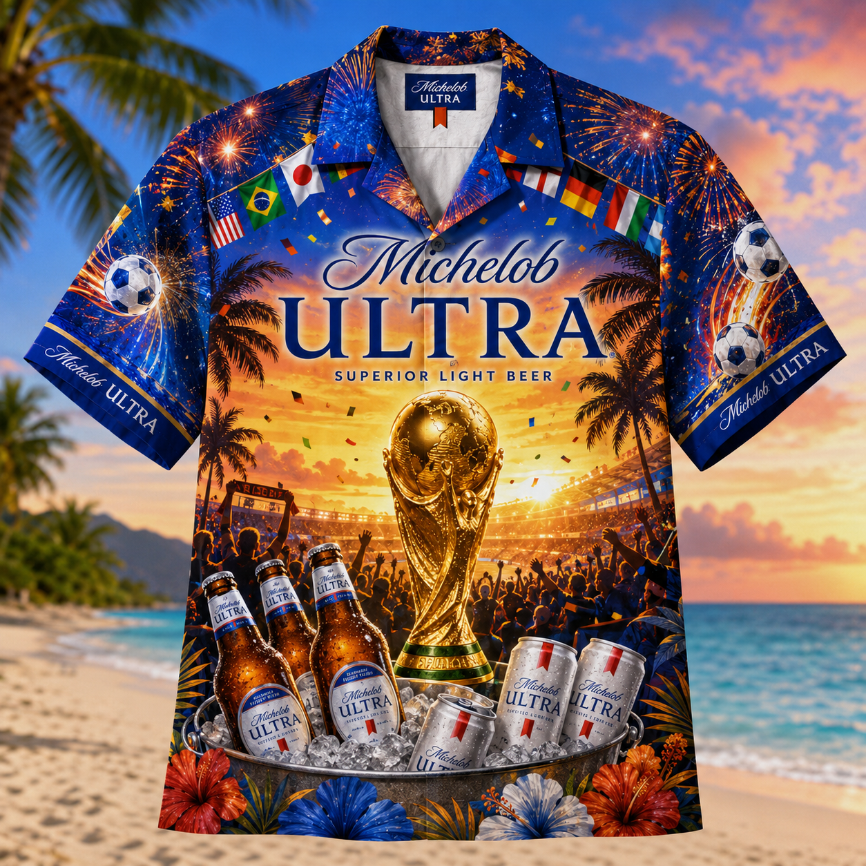 Michelob Ultra Tropical World Cup Shirt