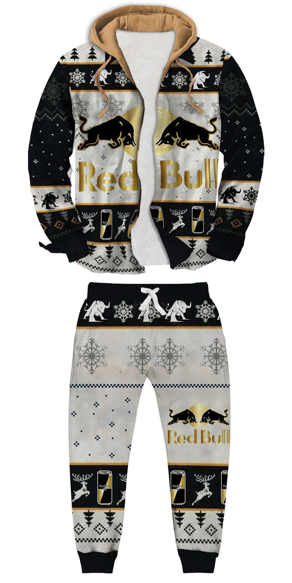 Midnight Surprise Ugly Zip Hoodie & Sweatpant Set