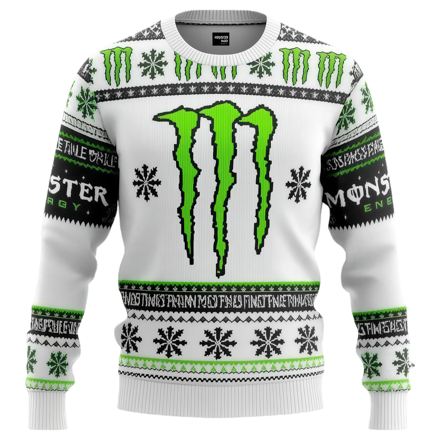 Monster Energy Ugly Christmas Sweater-4