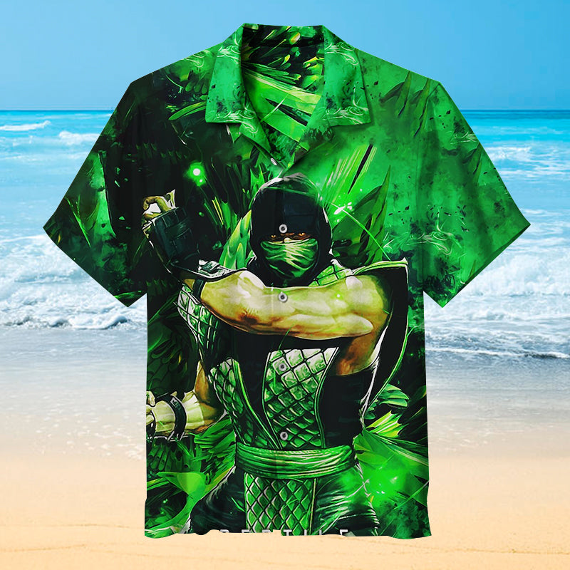 Mortal Kombat Reptile Universal Hawaiian Shirt
