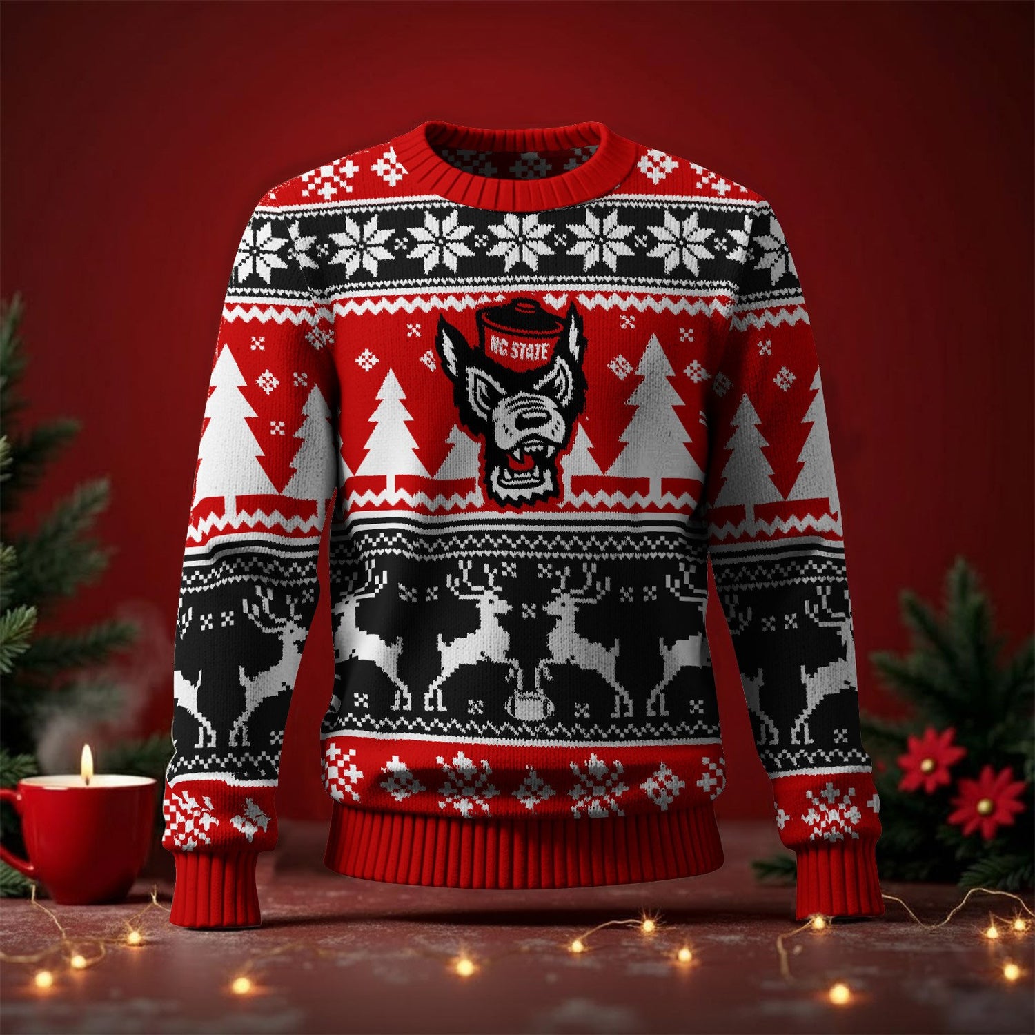 NC State Wolfpack Ugly Sweater