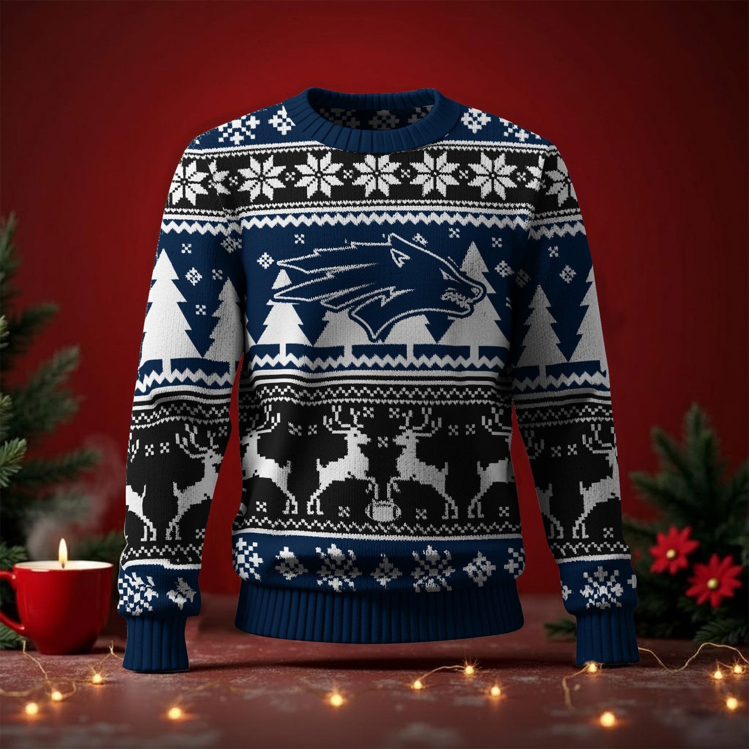 Nevada Wolf Pack Ugly Sweater