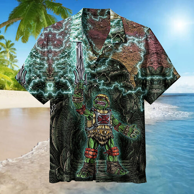 Ninja Turtles—He-Man League |Universal Hawaiian Shirt