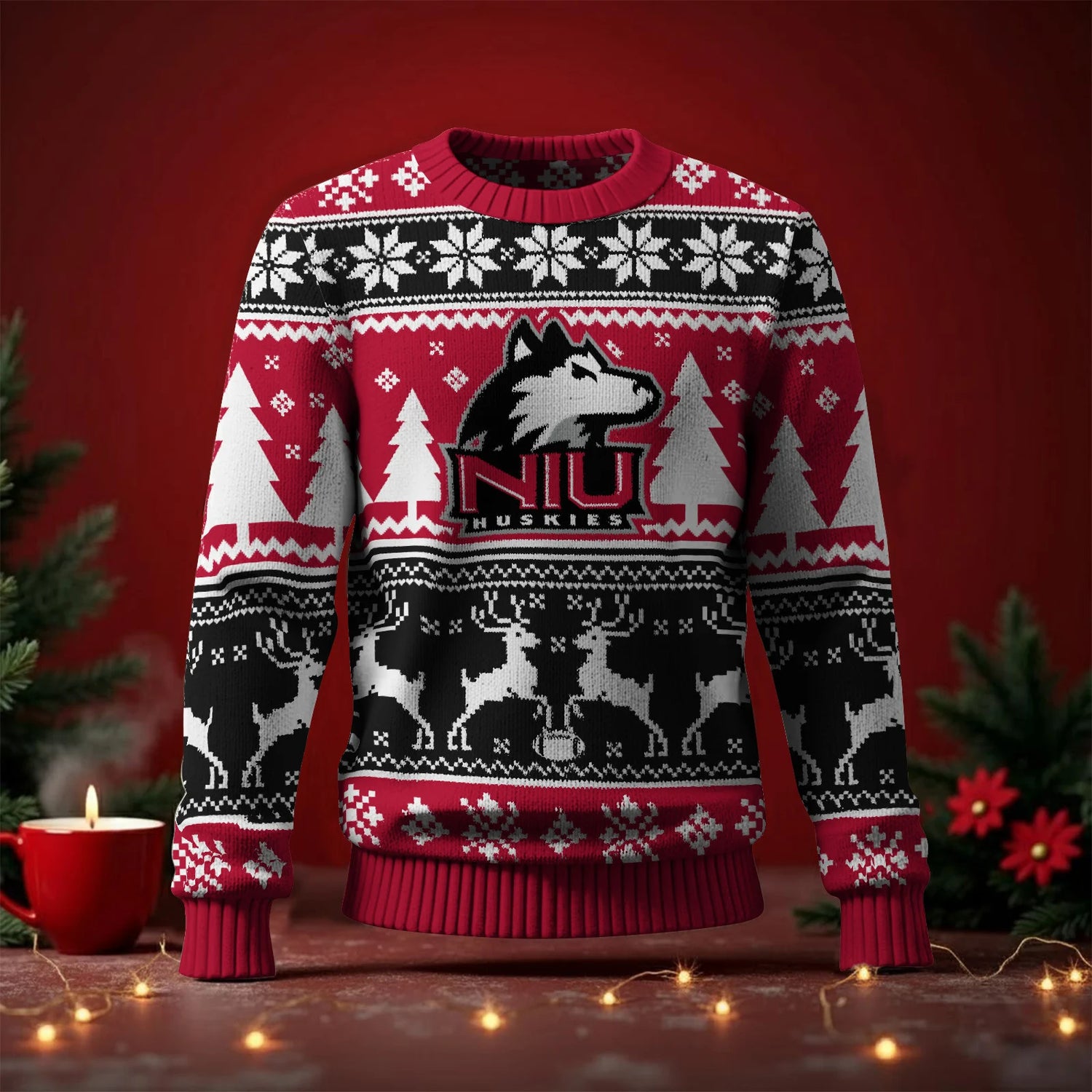 Northern Illinois Huskies Ugly Sweater