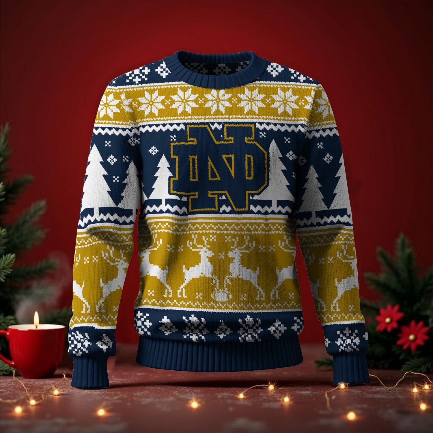 Notre Dame Fighting Irish Ugly Sweater