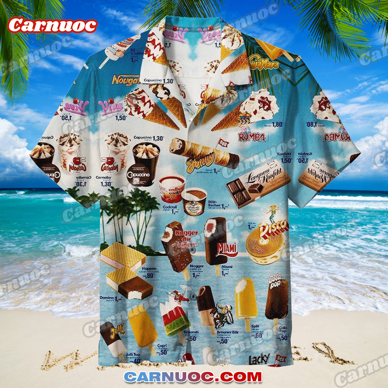 Oh, those old summers, those old ice creams |Unisex Hawaiian Shirt
