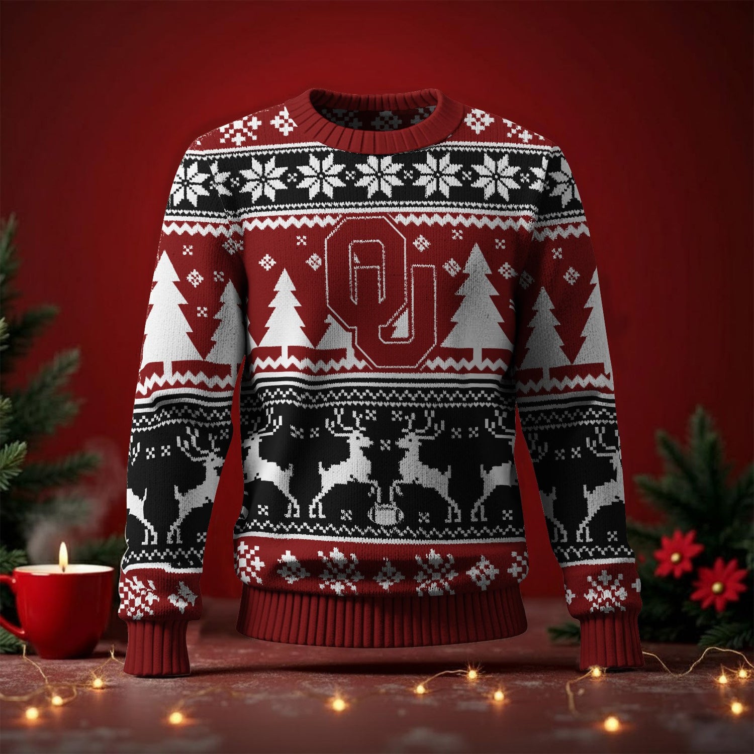 Oklahoma Sooners Ugly Sweater