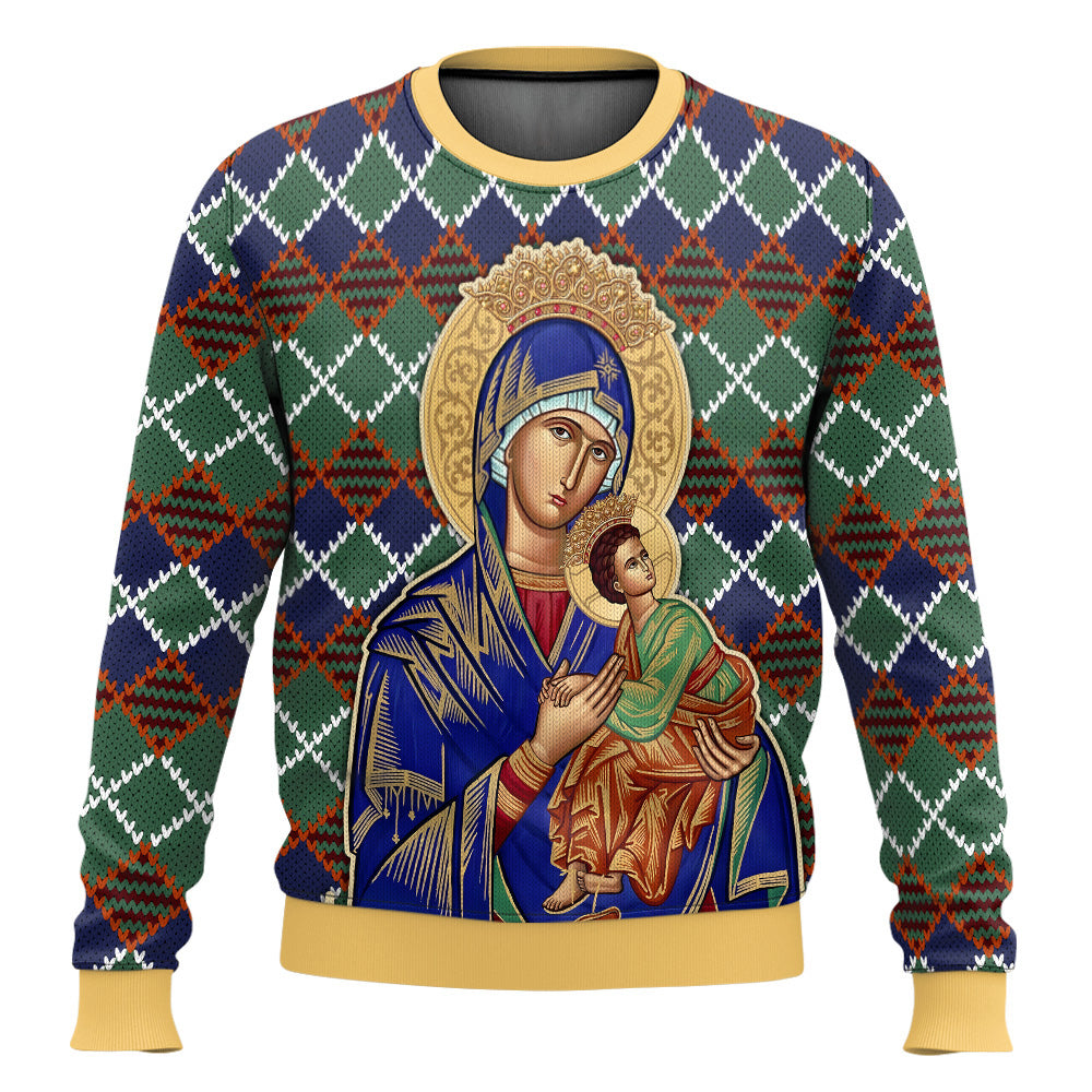 Our Lady Of Perpetual Help Ugly Sweater