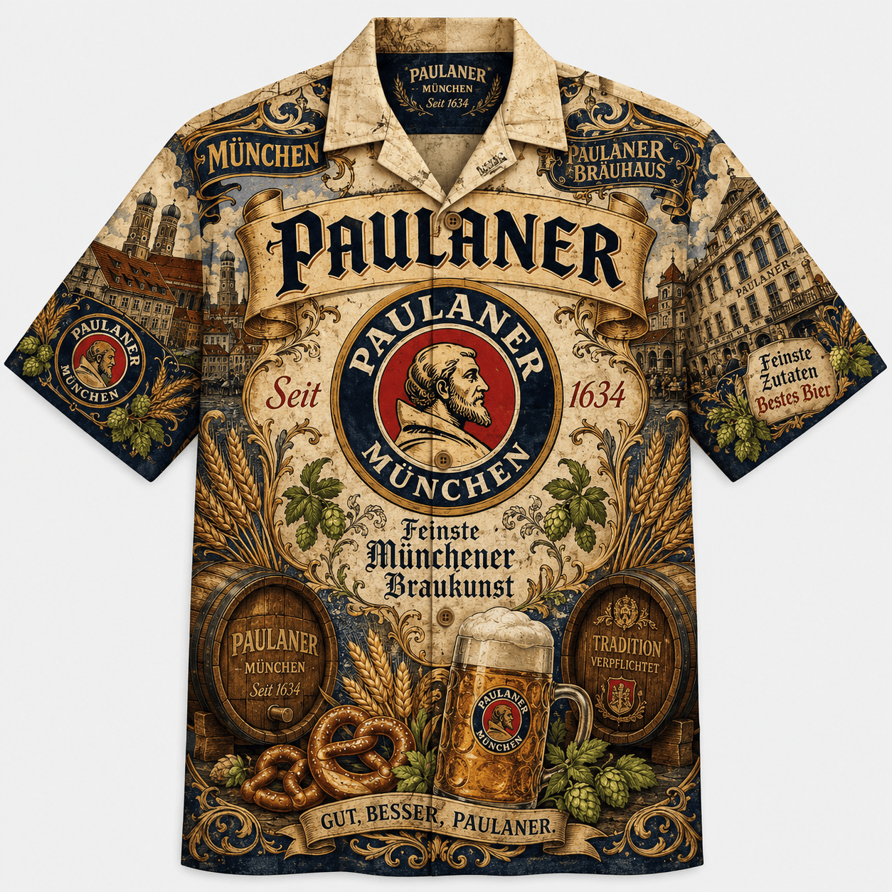 Paulaner Vintage Hawaiian Shirt