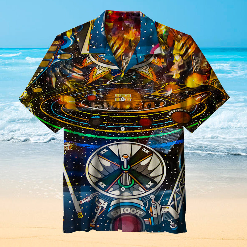 Play Pinball Art Print Universal Hawaiian Shirt