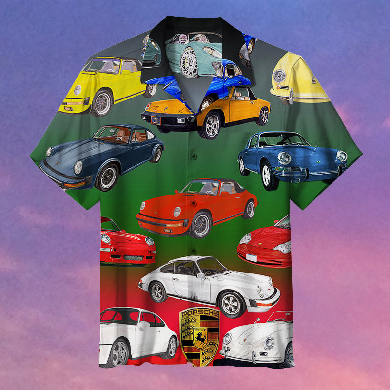 Porsche X 14 Unisex Hawaiian Shirt