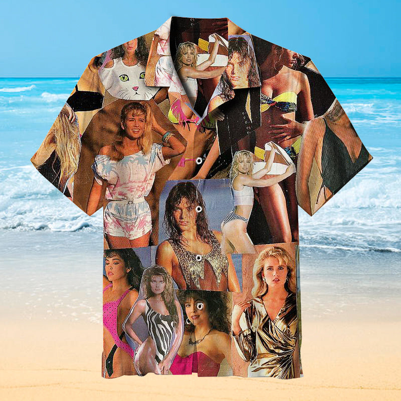 Pretty Girls Collage Universal Hawaiian Shirt
