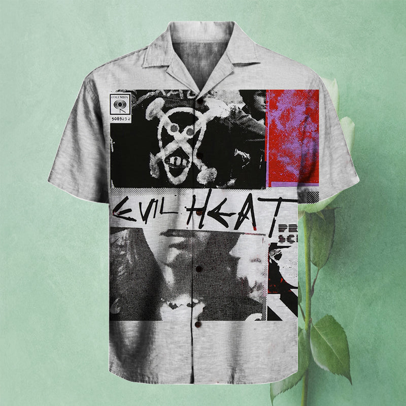 Primal Scream - Evil Heat  Unisex Hawaiian Shirt
