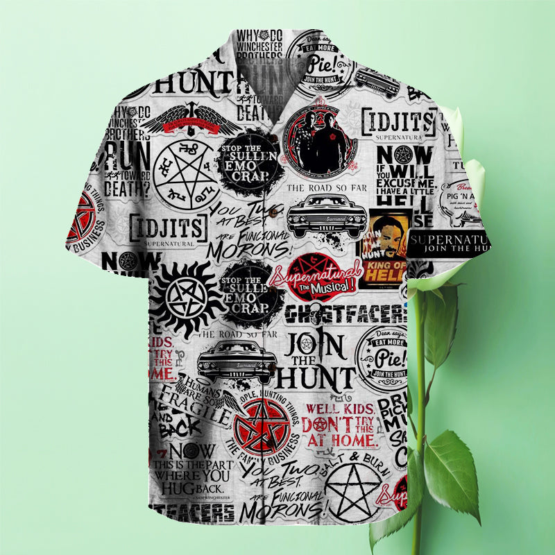 Punk Rock  Unisex Hawaiian Shirt