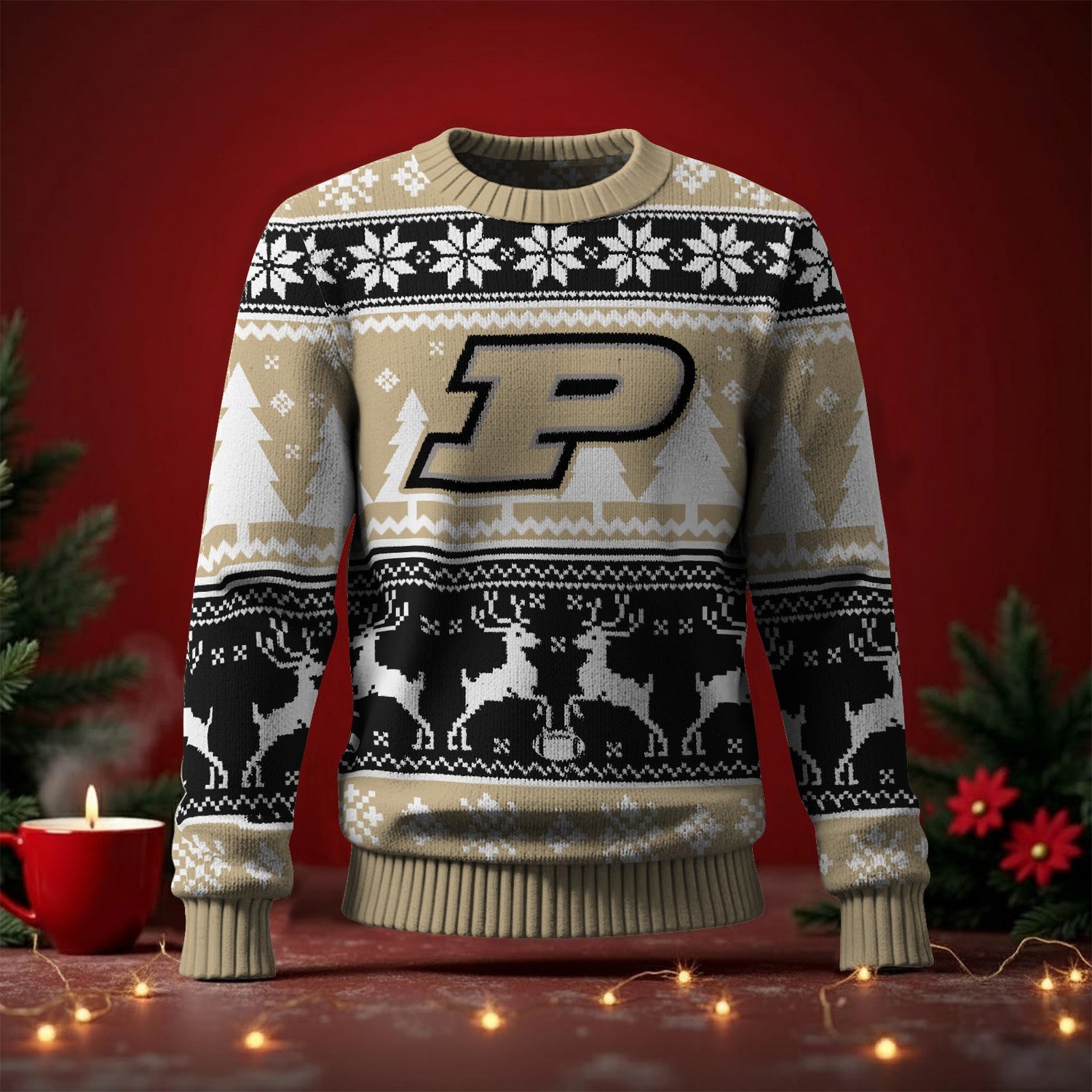 Purdue Boilermakers Ugly Sweater