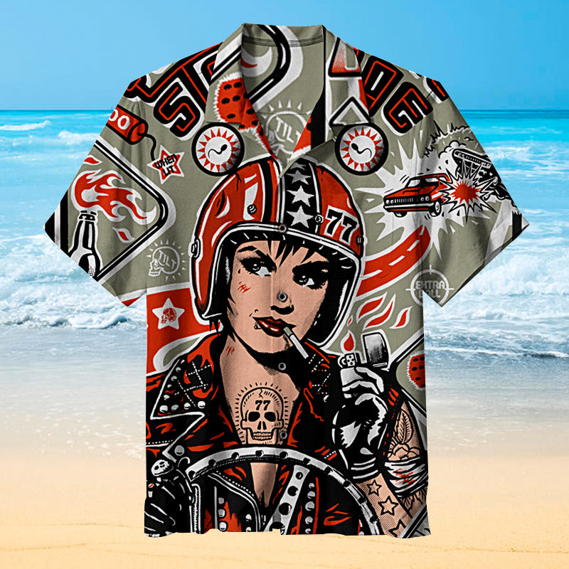 Queens of the Stone Age Pinball Universal Hawaiian Shirt