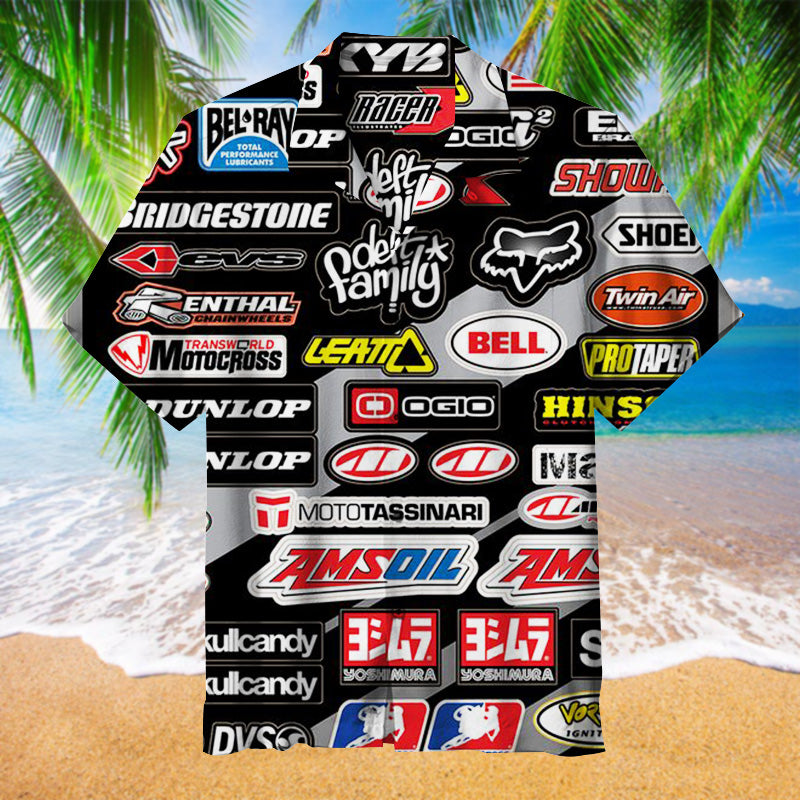 Racing Car Hawaiian Shirt