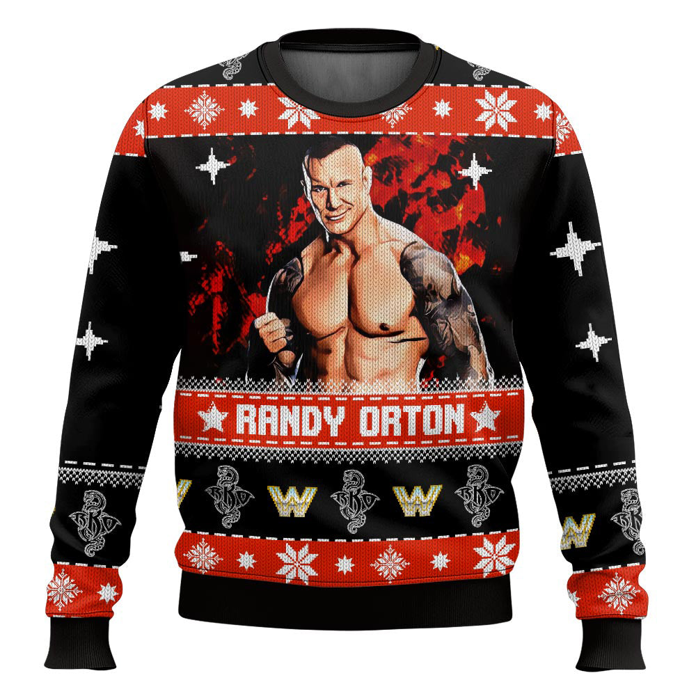 Randy Orton WWE Ugly Sweater