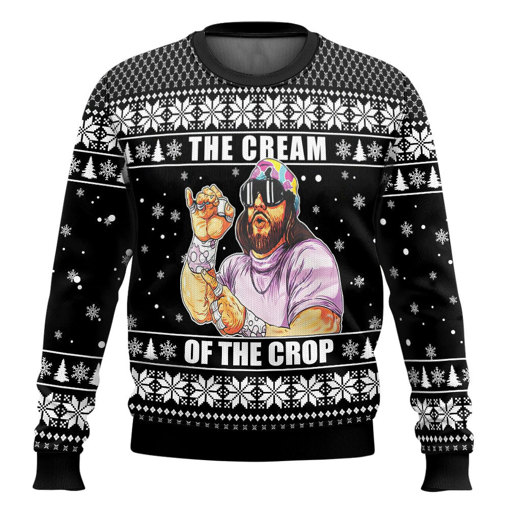 Randy Savage The Cream Of The Crop WWE Ugly Sweater