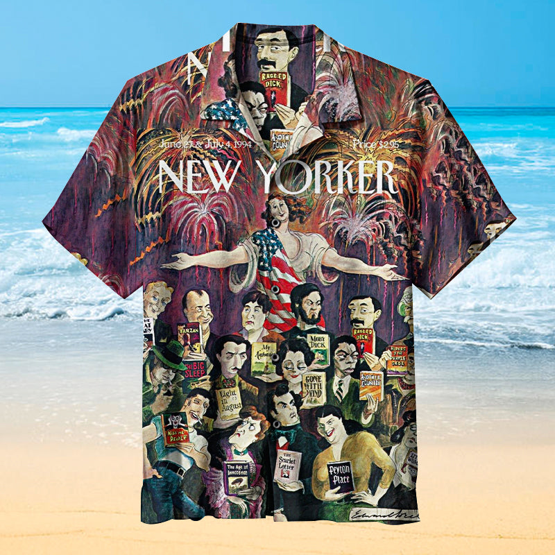 Recognizing outstanding New York writers of the last century Universal Hawaiian Shirt