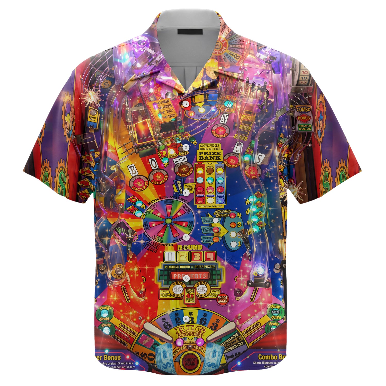 Retro Pinball |Universal Hawaiian Shirt