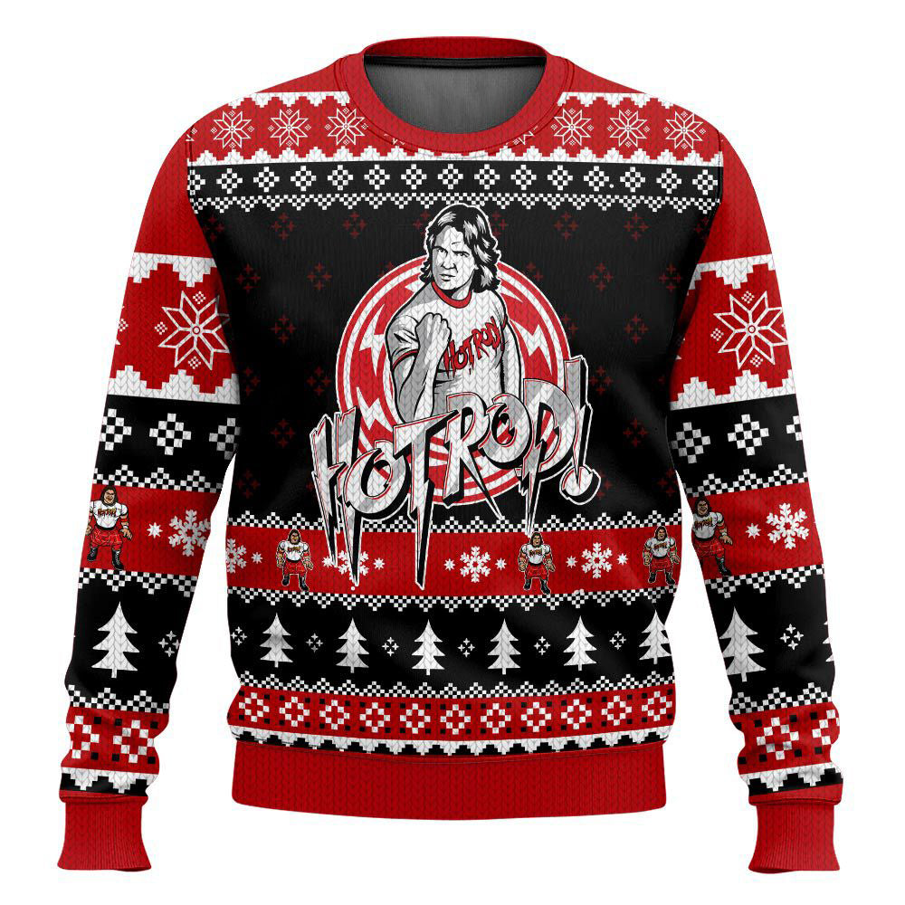 Roddy Piper Hot Rop WWE Ugly Sweater