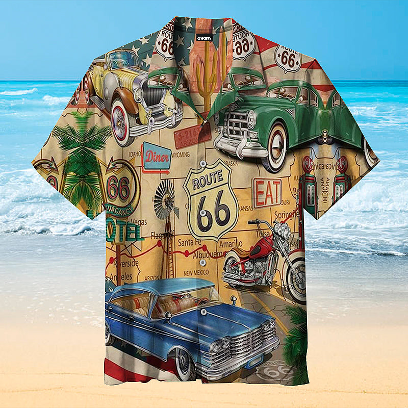 Route 66 Unisex Hawaiian Shirt