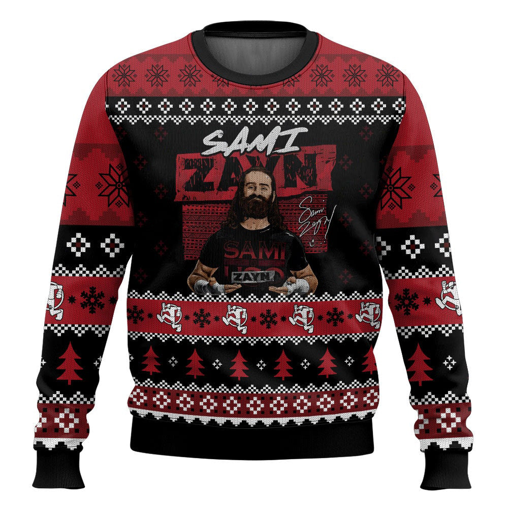 Sami Zayn WWE Ugly Sweater