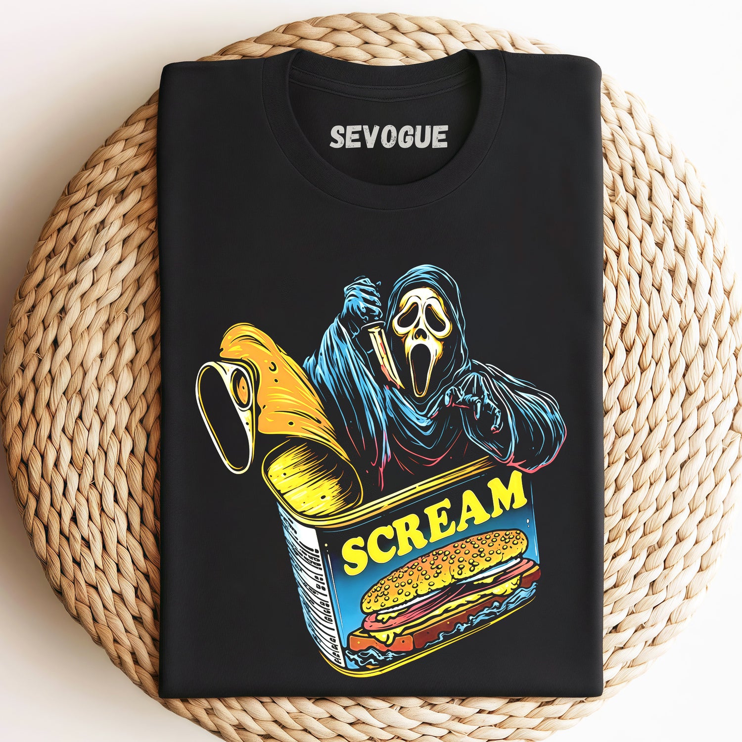 Scream Canned Ghost Unisex Tee, Sweatshirt & Hoodie