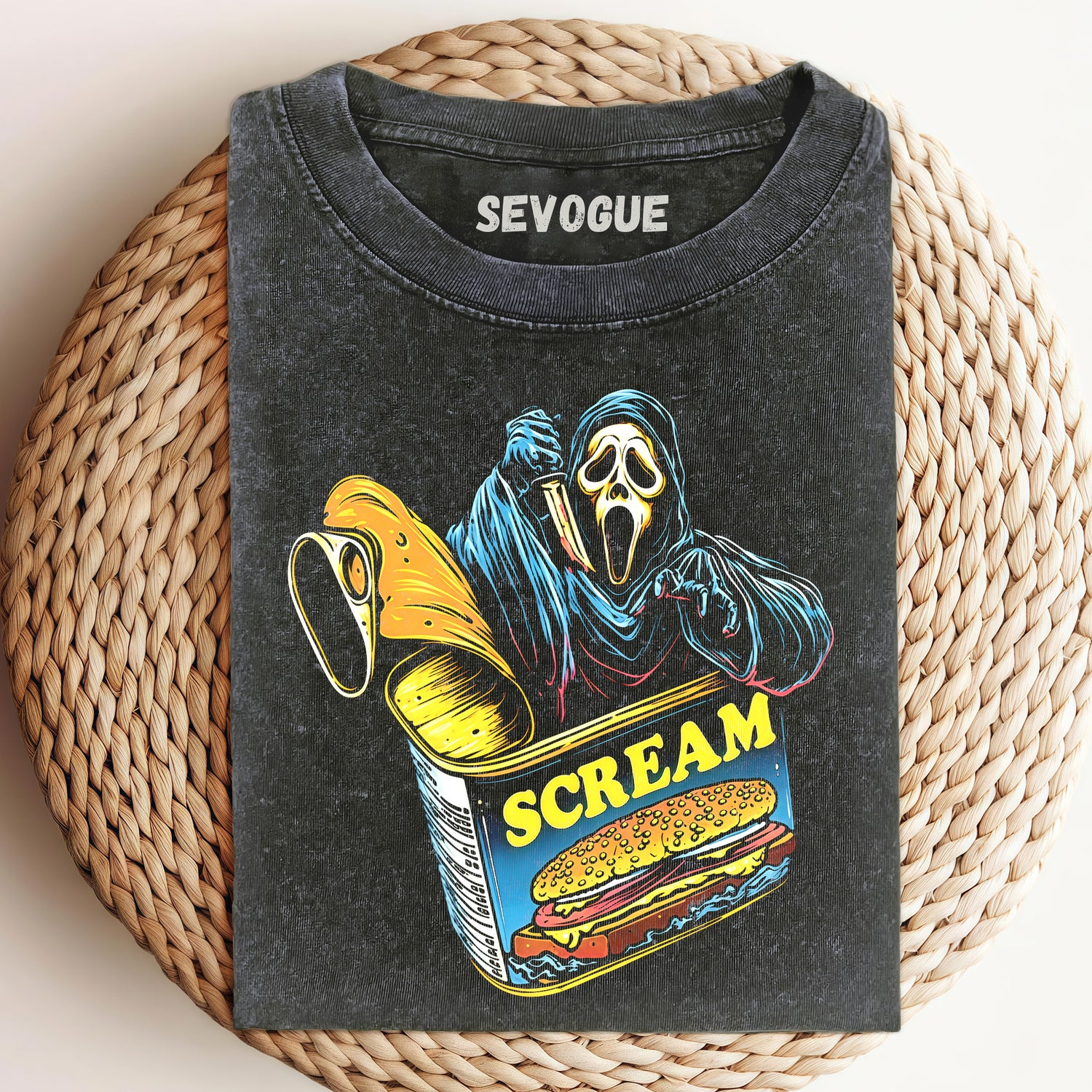 Scream Canned Ghost Unisex Tee, Sweatshirt & Hoodie