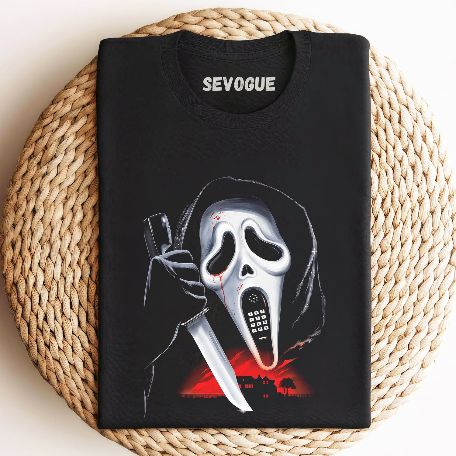 Scream Ghostface Unisex Tee, Sweatshirt & Hoodi