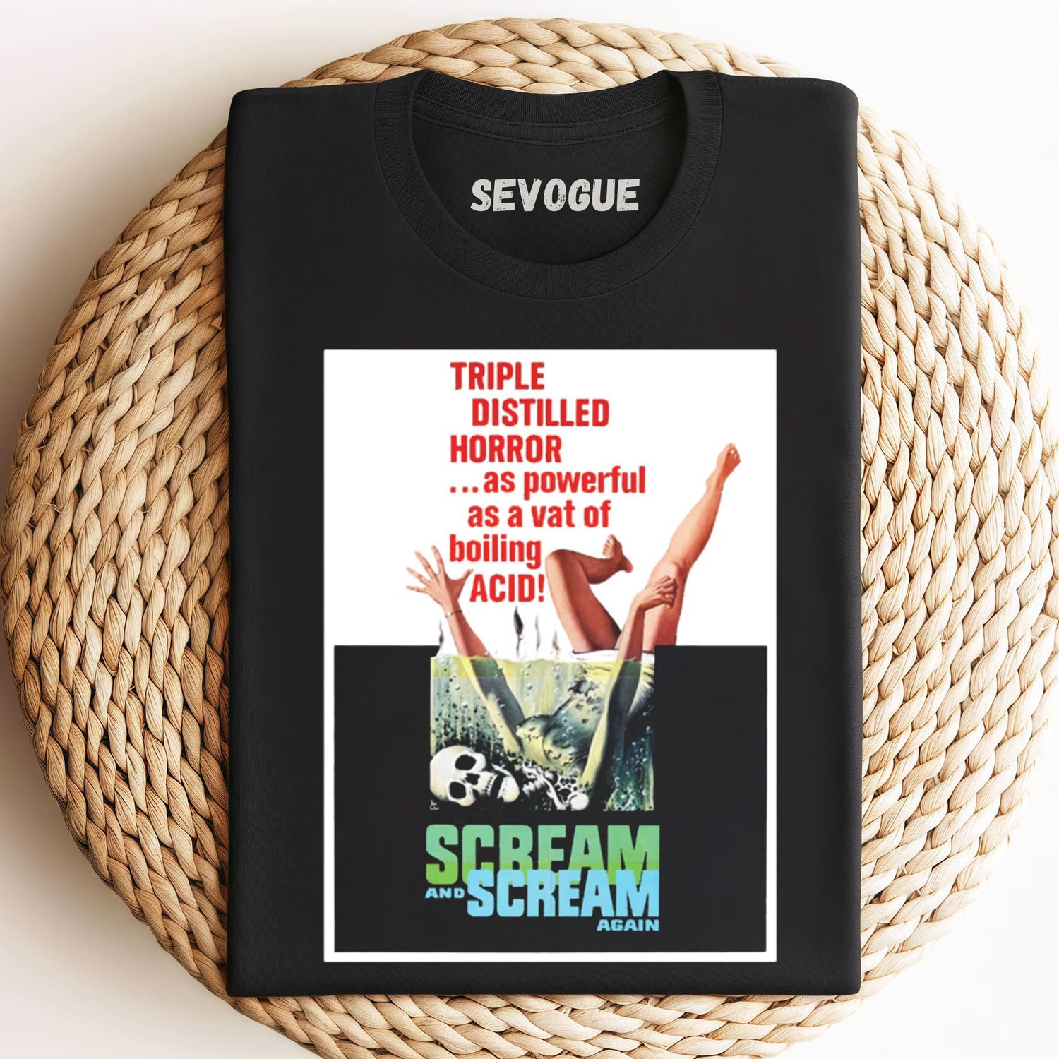 Scream and Scream Again Unisex Tee, Tank Top, Layered LS, Sweatshirt & Hoodie