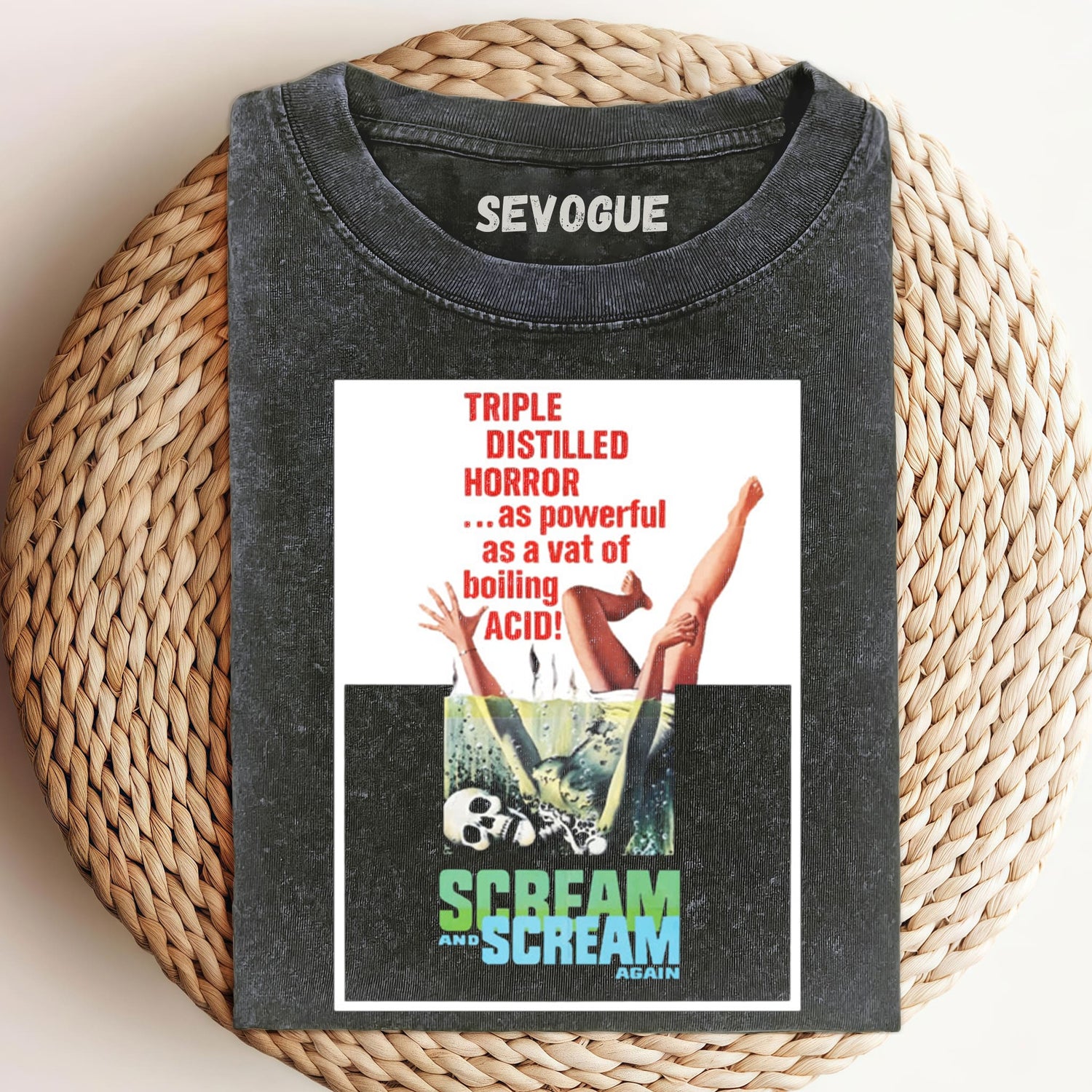 Scream and Scream Again Unisex Tee, Tank Top, Layered LS, Sweatshirt & Hoodie