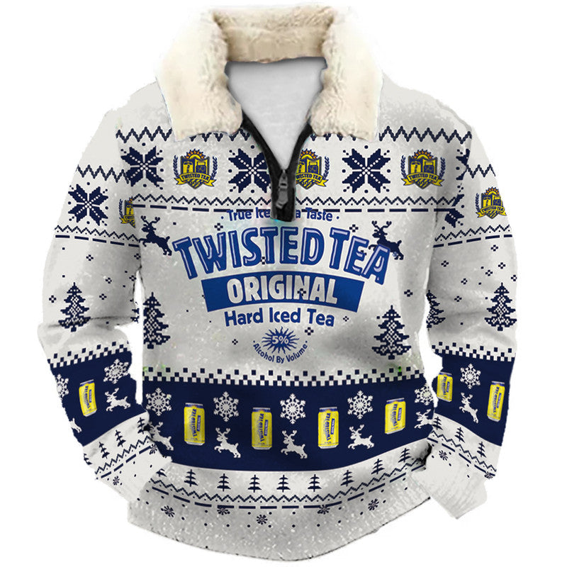 Seasonal Ugly Quarter Zip Sweatshirt